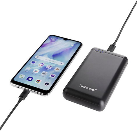 Intenso XS20000 Powerbank 20000 mAh LiPo Fekete állapotjelző 5. kép