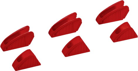 Puha védőpofa készlet fogókulcshoz, 3 pár, Knipex 86 09 180 V01 3. kép