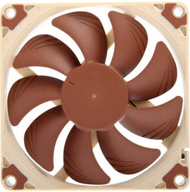 Noctua NF-A9x14 PWM Számítógépház ventilátor Barna (Sz x Ma x Mé) 92 x 92 x 14 mm