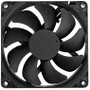 Noctua NF-A9x14 PWM chromax.black.swap Számítógépház ventilátor Fekete (Sz x Ma x Mé) 92 x 92 x 14 m bélyegkép