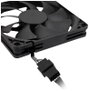 Noctua NF-A9x14 PWM chromax.black.swap Számítógépház ventilátor Fekete (Sz x Ma x Mé) 92 x 92 x 14 m 3. bélyegkép