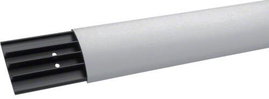 Hager SL1807507035 Taposó csatorna (H x Sz x Ma) 2000 x 73 x 18 mm 1 db Élénk szürke (RAL 7035)