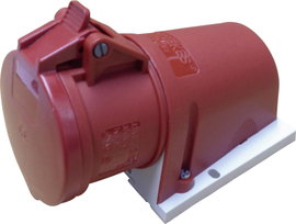 MENNEKES Wandcontactdoos 32A 5P 6H 400V IP44 TwinCONTACT 32 CEE fali dugalj 32 A 5 pólusú 400 V 1 db