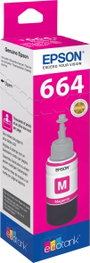 Epson Utántöltő tinta T6643, 664 Eredeti Bíbor C13T66434010 bélyegkép