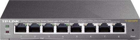 TP-LINK TL-SG108PE Hálózati switch 8 port 1 GBit/s PoE funkció 2. kép