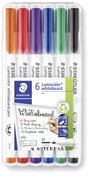 Staedtler Lumocolor 301 WP6 Táblafilc Különböző színek (színválasztás nem lehetséges) 1 db bélyegkép