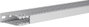 Hager HA780025 Kábelvezető csatorna (H x Sz x Ma) 2000 x 25 x 80 mm 1 db Élénk szürke bélyegkép