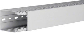 Hager HA780060 Kábelvezető csatorna (H x Sz x Ma) 2000 x 60 x 80 mm 1 db Világosszürke (fémes)