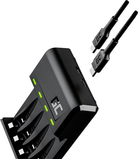 Green Cell VitalCharger Hengeres akku töltő NiMH Mikro (AAA), Ceruza (AA) 3. kép