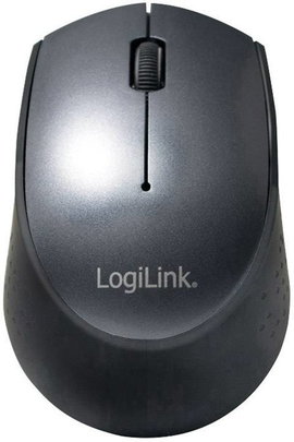 LogiLink ID0160 WLAN egér Rádiójel vezérlésű Optikai Fekete 3 Gombok 1200 dpi