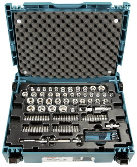 Univerzális szerszámkészlet hordtáskában, 120 részes, Makita E-08713