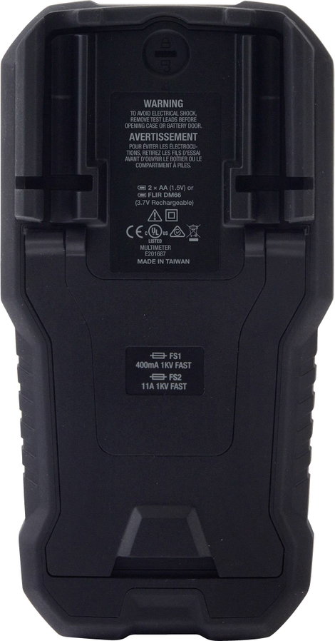Digitális kézi multiméter CAT IV 300 V, CAT III 600 V, FLIR DM66 2. kép