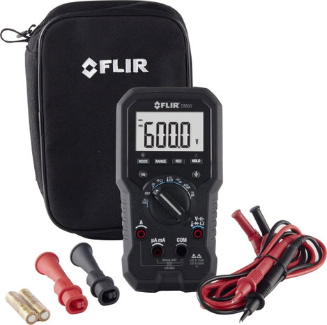 Digitális kézi multiméter CAT IV 300 V, CAT III 600 V, FLIR DM66 3. kép