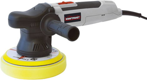 Dino KRAFTPAKET Exzenterpoliermaschine 230 V 650 W 1600 - 6400 U/min 125/150 mm 9mm Hub 640296 Excen 2. kép