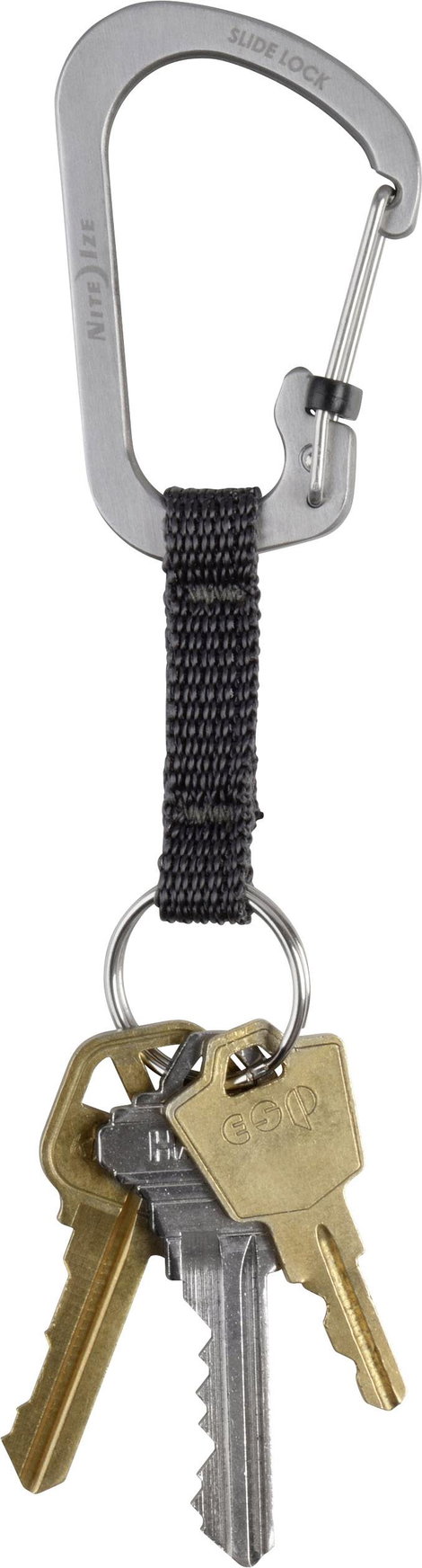 NITE Ize Kulcstartó karabiner CSLW3-11-R6 Gr. 3 Ezüst 1 db 10. kép