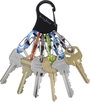 NITE Ize Kulcstartó karabiner KLKP-01-R3 Nite Ize Fekete, Türkiz, Narancs, Szürke, Zöld 1 db 17. bélyegkép