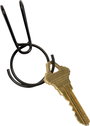 NITE Ize Kulcskarika KSQR-01-R6 SqueezeRing Easy Load Key Clip Fekete 1 db bélyegkép