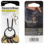 NITE Ize Kulcskarika KSQR-01-R6 SqueezeRing Easy Load Key Clip Fekete 1 db 8. bélyegkép