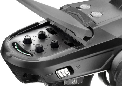 Absima CR6S Pisztolymarkolatos távirányító 2,4 GHz Csatornák: 6 6. kép