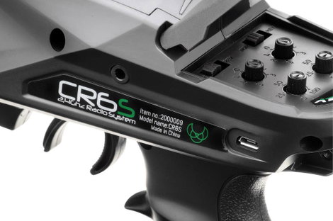 Absima CR6S Pisztolymarkolatos távirányító 2,4 GHz Csatornák: 6 8. kép