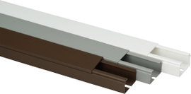 Heidemann 09964 Kábelcsatorna (H x Sz x Ma) 2000 x 40 x 25 mm 1 db Barna
