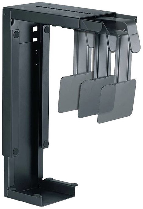 Neomounts CPU-D100BLACK CPU-D100BLACK Számítógép tartó Asztal alatt Fekete Terhelhetőség: 30 kg 2. kép