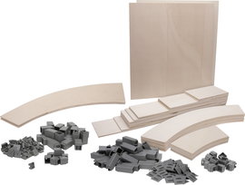 NOCH 0053600 H0 #####Easy-Track Trassenbausatz (H x Sz x Ma) 1820 x 1135 x 110 mm