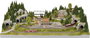 NOCH 0053600 H0 #####Easy-Track Trassenbausatz (H x Sz x Ma) 1820 x 1135 x 110 mm 2. bélyegkép