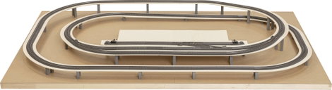NOCH 0053600 H0 #####Easy-Track Trassenbausatz (H x Sz x Ma) 1820 x 1135 x 110 mm 5. kép
