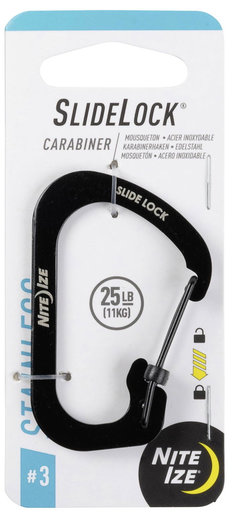 NITE Ize NI-CSL3-01-R6 Karabíner 68.5 mm x 30 mm 1 db 2. kép