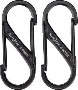 Karabíner készlet 3,96 x 1,42 mm, 2 db, NITE Ize NI-SB1-2PK-01