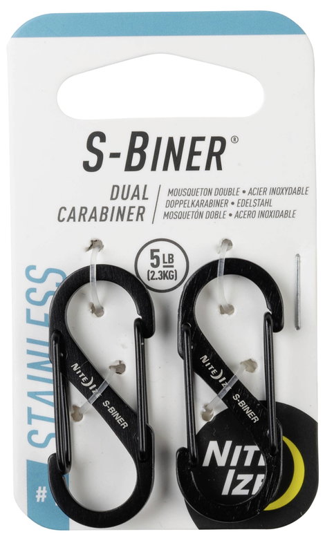 Karabíner készlet 3,96 x 1,42 mm, 2 db, NITE Ize NI-SB1-2PK-01 5. kép