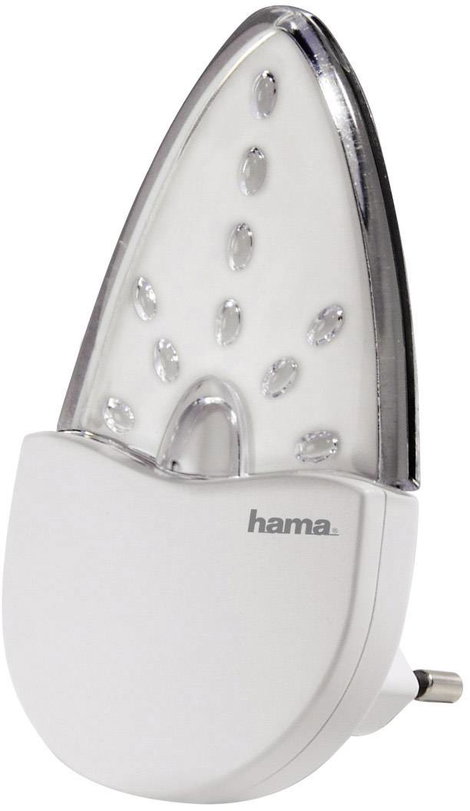 Hama 113960 LED-es éjszakai fény Ovális LED Borostyán Fehér 2. kép