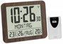 TFA Dostmann 60.4518.08 Rádiójel vezérlésű Falióra 248 mm x 25 mm x 206 mm Fa bélyegkép