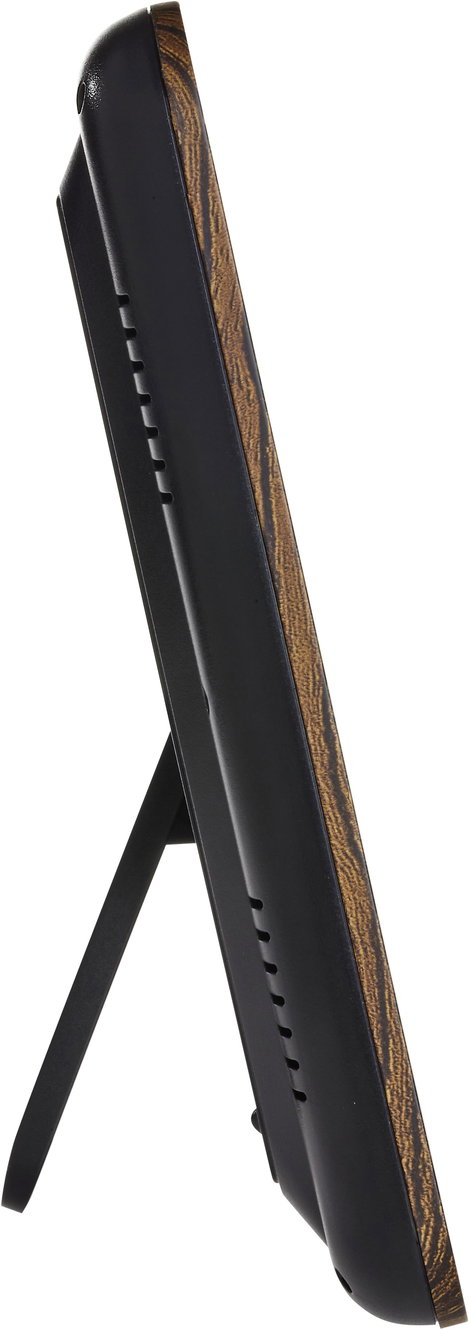TFA Dostmann 60.4518.08 Rádiójel vezérlésű Falióra 248 mm x 25 mm x 206 mm Fa 2. kép