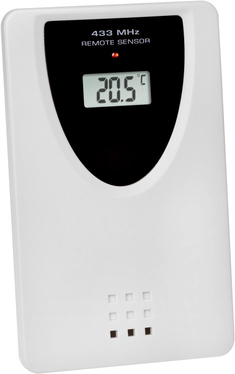 TFA Dostmann 60.4518.08 Rádiójel vezérlésű Falióra 248 mm x 25 mm x 206 mm Fa 3. kép