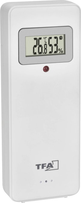 TFA Dostmann 30.3247.02 Hőmérséklet-/légnedvesség érzékelő 433 Mhz rádiójel