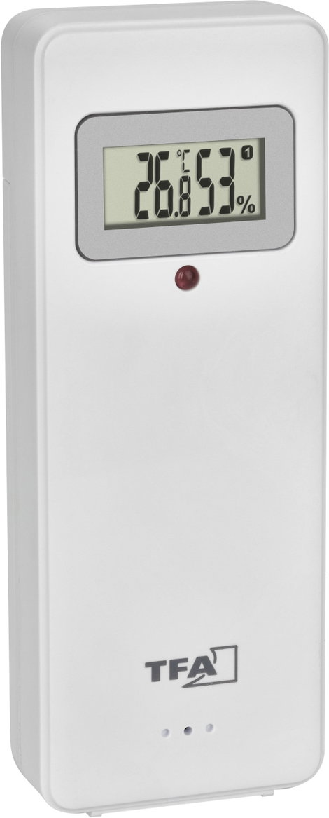 TFA Dostmann 30.3247.02 Hőmérséklet-/légnedvesség érzékelő 433 Mhz rádiójel 2. kép