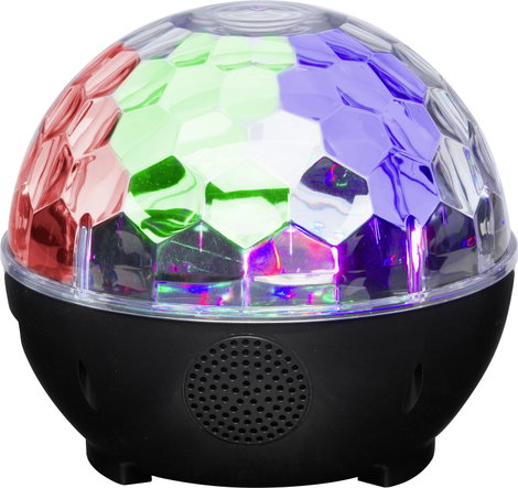 Bluetooth hangszóró diszkógömbbel 6 W, Denver BTL-65 2. kép