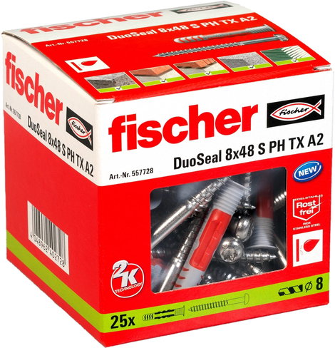Fischer DuoSeal Tipli 48 mm 8 mm 557728 25 db 6. kép