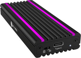 ICY BOX 60717 M.2 merevlemez ház M.2 PCIe NVMe SSD USB 3.2 (2. generáció)