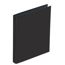 Papierverarbeitung Gnadau Gyűrűskönyv Ringbuch Basic Colours DIN A4 Hátlap szélesség: 35 mm Fekete 4