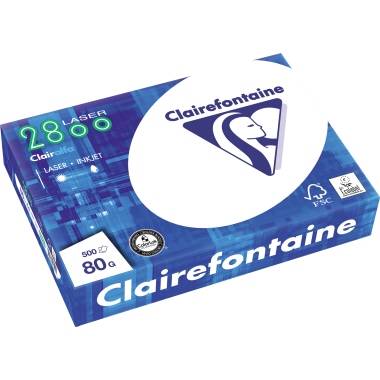 Clairefontaine Laser 2800C Univerzális nyomtatópapír DIN A4 80 g/m² 500 lap Fehér