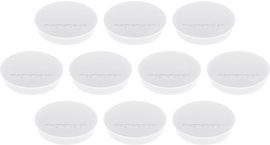 Magnetoplan Mágnes Magnet Discofix Standard (Ø x Ma) 30 mm x 8 mm Kerek Fehér 10 db 1664200