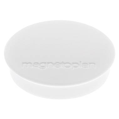 Magnetoplan Mágnes Magnet Discofix Standard (Ø x Ma) 30 mm x 8 mm Kerek Fehér 10 db 1664200 3. kép
