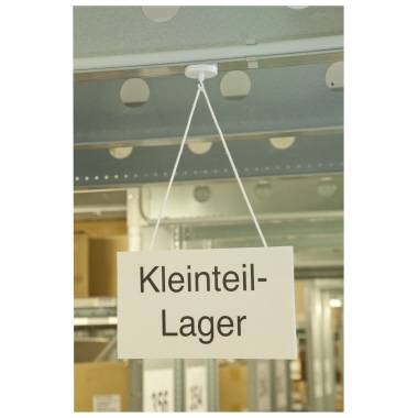Magnetoplan Mágnes Magnet (Ø) 47 mm Kerek, Kampóval Fehér 1 db 52647 4. kép