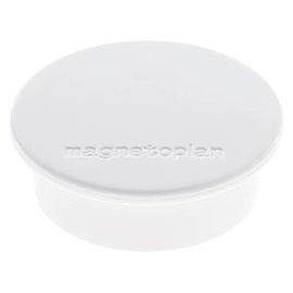 Magnetoplan Mágnes Magnet Discofix Color (Ø x Ma) 40 mm x 13 mm Kerek Fehér 10 db 1662000