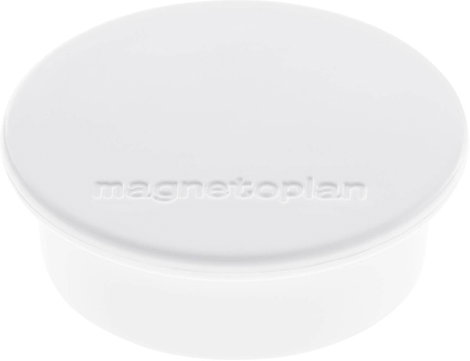 Magnetoplan Mágnes Magnet Discofix Color (Ø x Ma) 40 mm x 13 mm Kerek Fehér 10 db 1662000 2. kép
