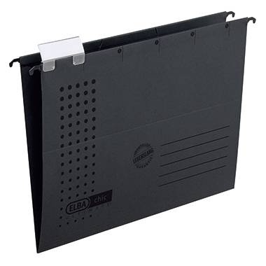 Hamelin Függőmappa Hängemappe chic® ULTIMATE® DIN A4 Antracit 5 db/csomag 100560168 5 db
