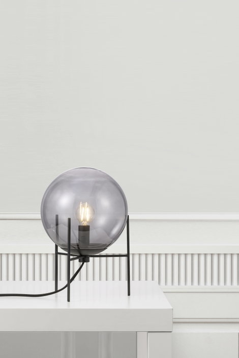 Nordlux Alton 47645047 Asztali lámpa E14 15 W Füst 4. kép